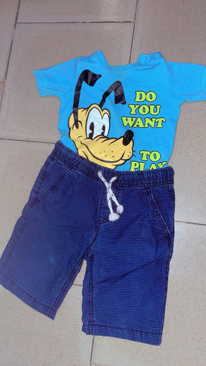 Ensemble garçon - T-shirt et short