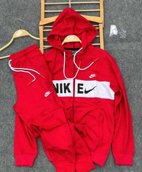 Ensemble survêtement Nike rouge homme
