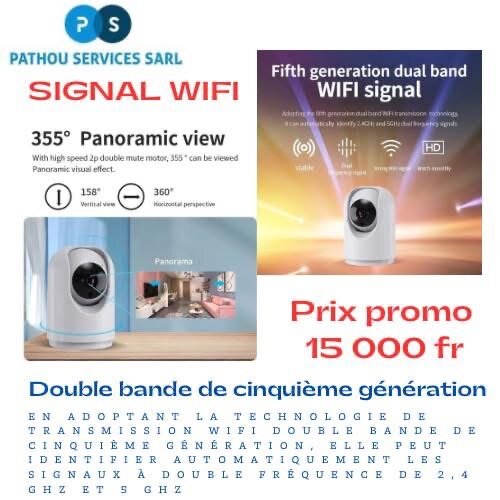 Caméra WiFi 360° HD