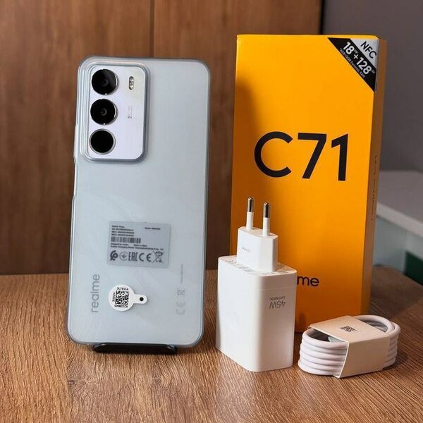 Realme C71 - Smartphone Débloqué - Charge Rapide 18W