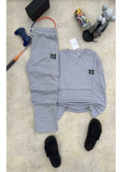 Ensemble de survêtement gris