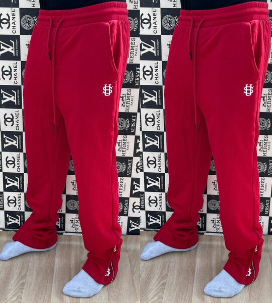 Pantalon de jogging rouge