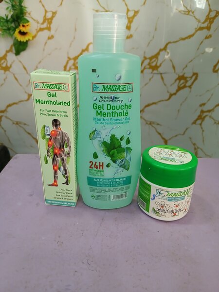 Ensemble Dr Massage Mentholée