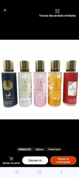 Parfum pour femme de luxe