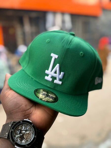 Casquette Verte Embossée