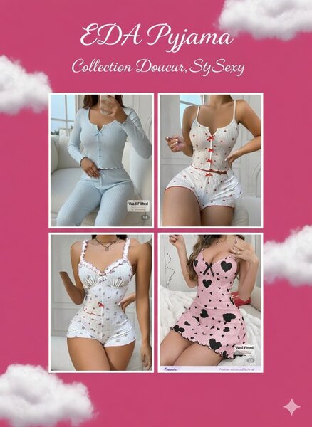 Nuisette Noire Dentelle Élégante