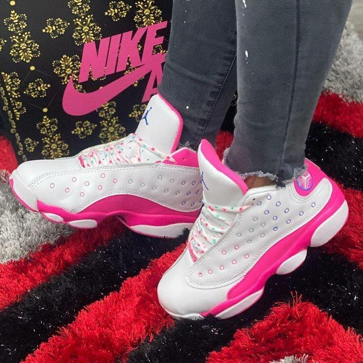 Baskets Air Jordan colorées