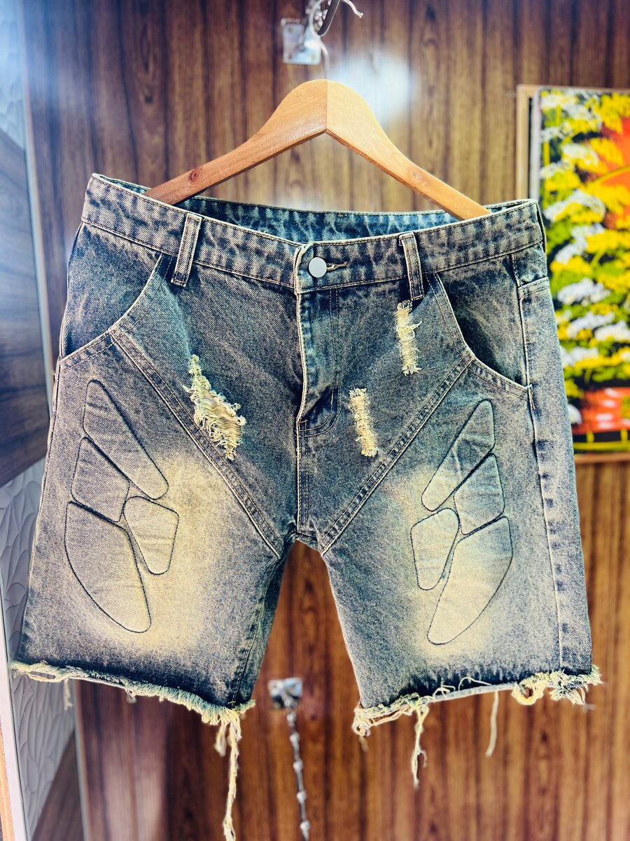 Shorts en jean décontractés