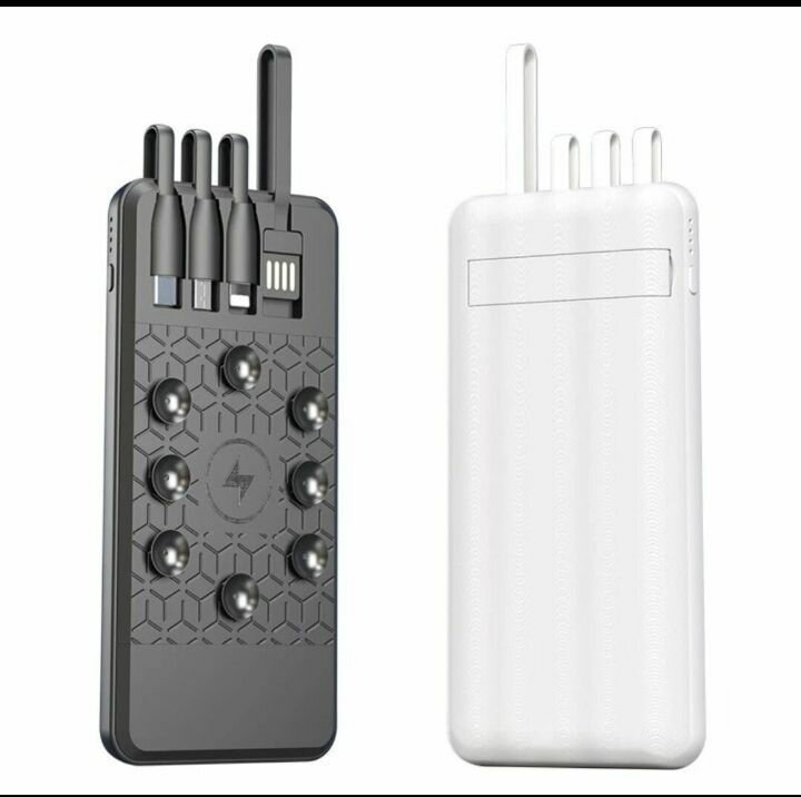 Chargeur Portable 10000mAh avec 7 Câbles