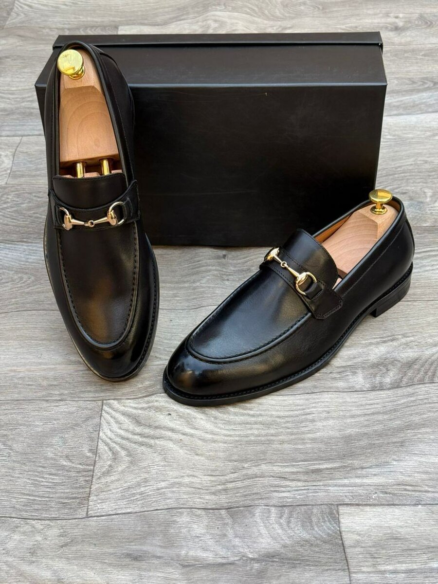 Mocassins élégants en cuir