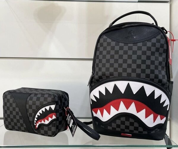 Sac à dos avec trousse motif