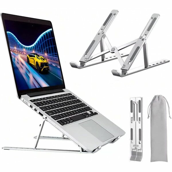 Support PC portable réglable en aluminium