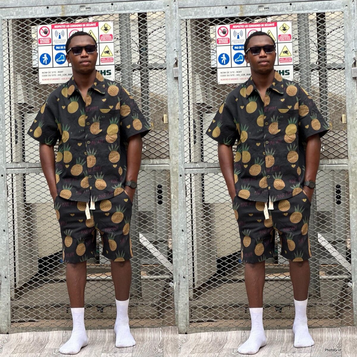 Set deux pièces pour homme