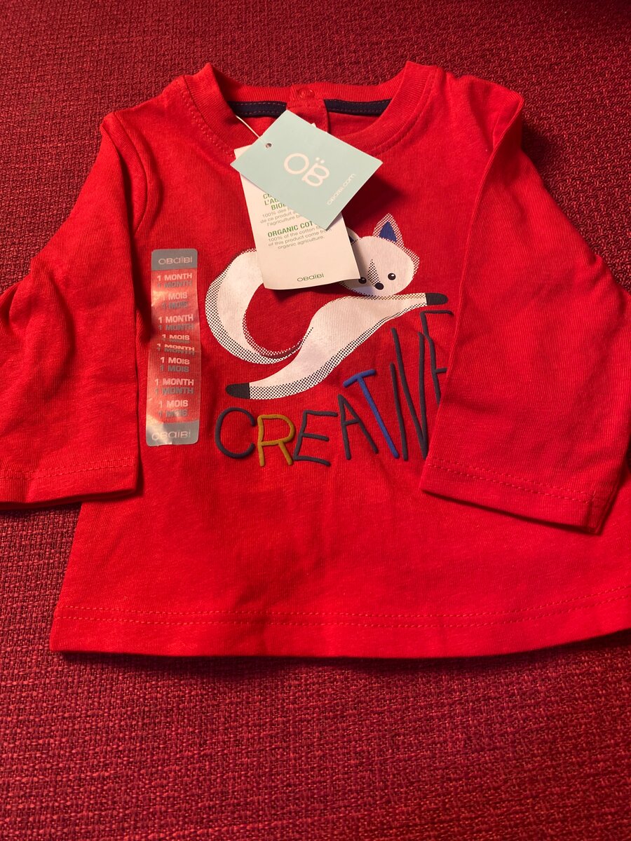 T-shirt bébé animée