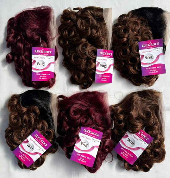 Perruque Bouclée Synthétique