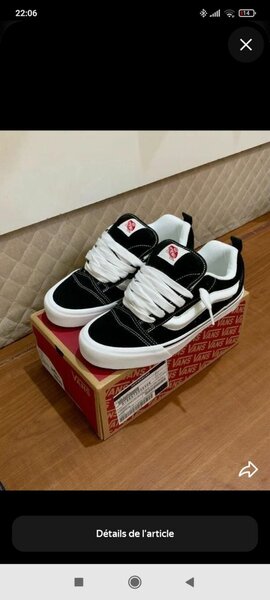 Baskets noires élégantes