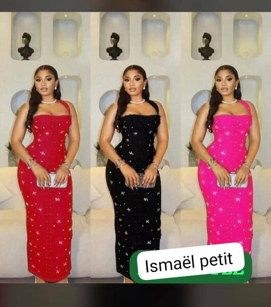 Robe longue élégante pailletée