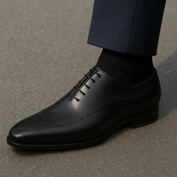 Chaussures habillées en cuir homme