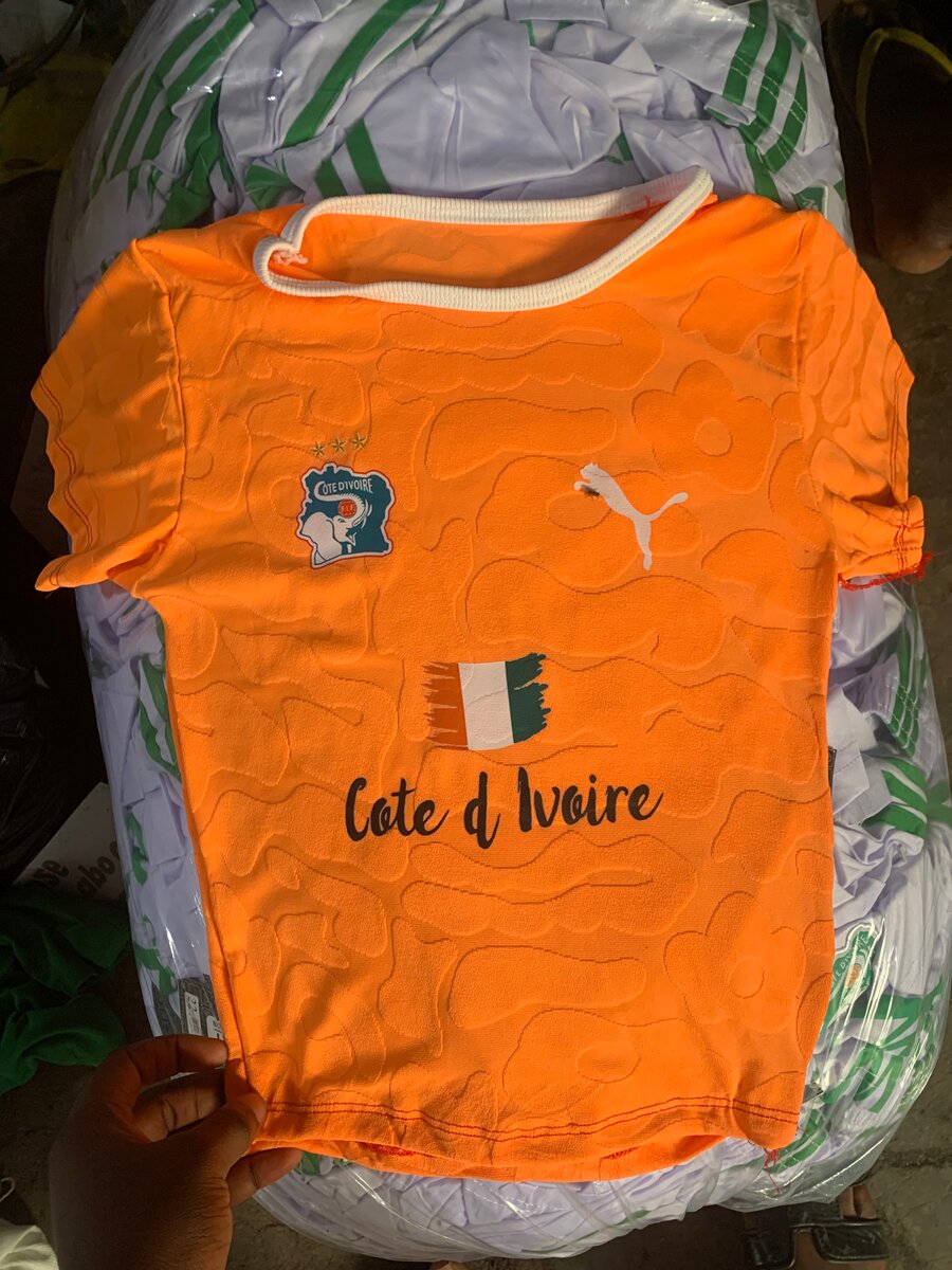 Maillot Côte d'Ivoire Enfant