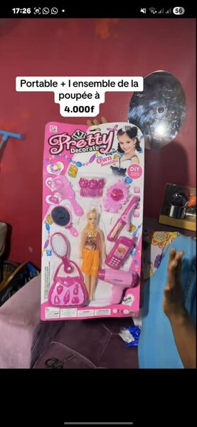 Ensemble Barbie et Accessoires
