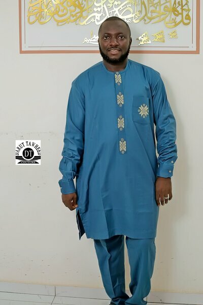 Ensemble  bleu tuquois