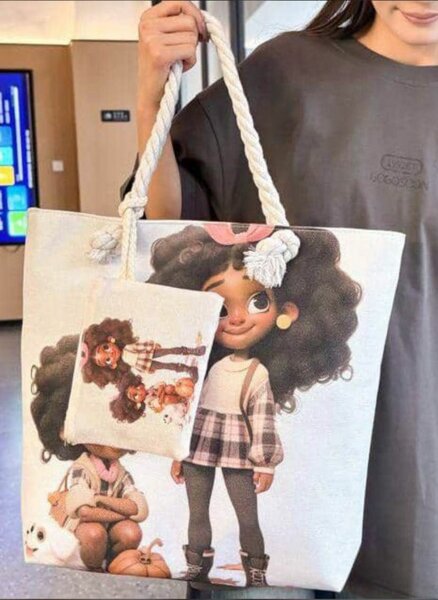 Sac cabas avec illustration unique