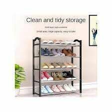 Porte-chaussures métallique 5 étagères