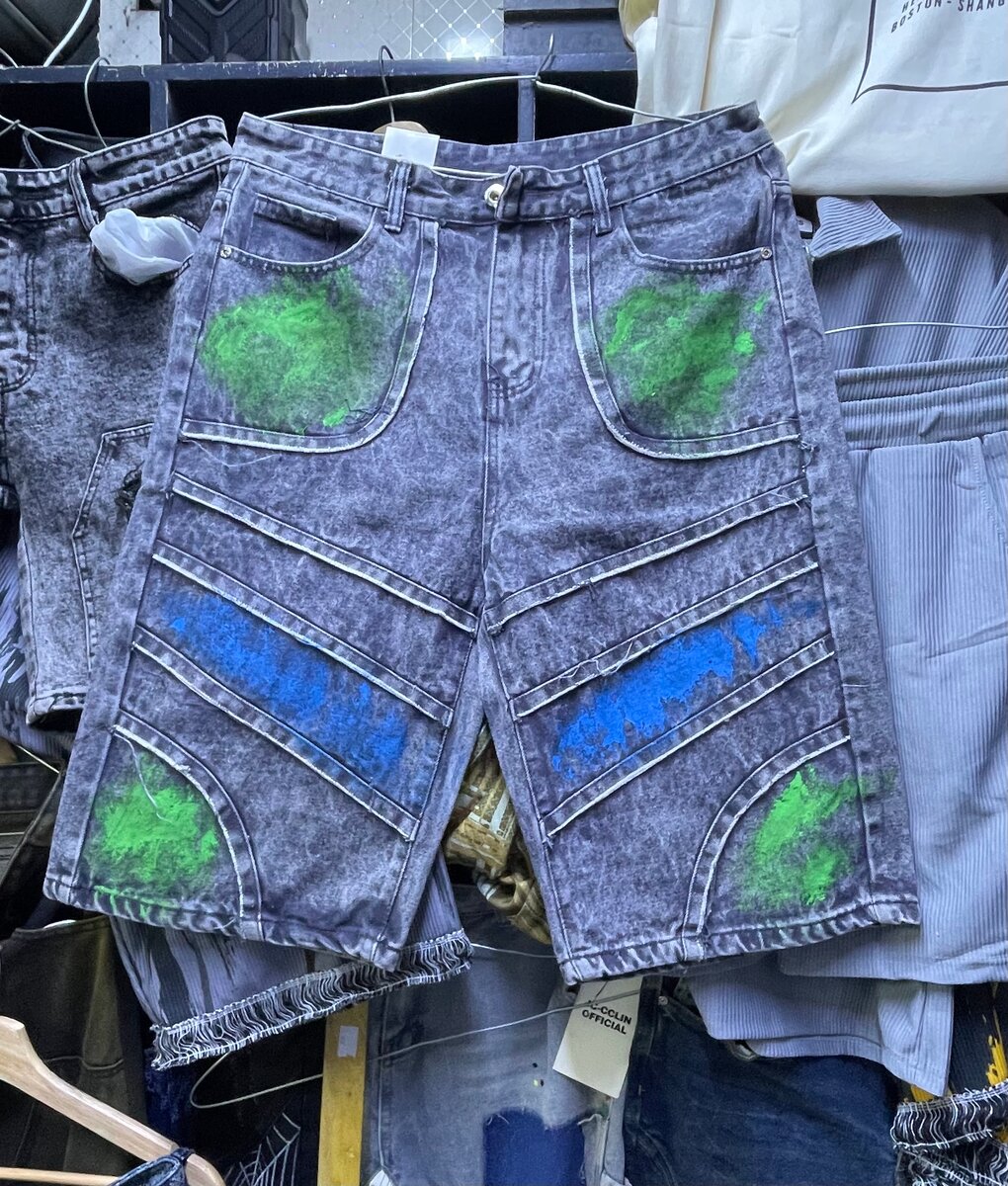 Shorts Jean Art Tendance