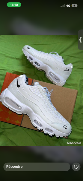 Baskets Air Blanches Homme