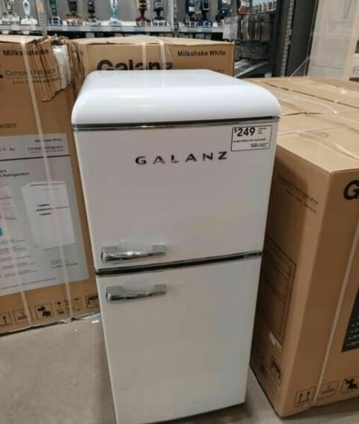 Réfrigérateur compact GALANZ blanc