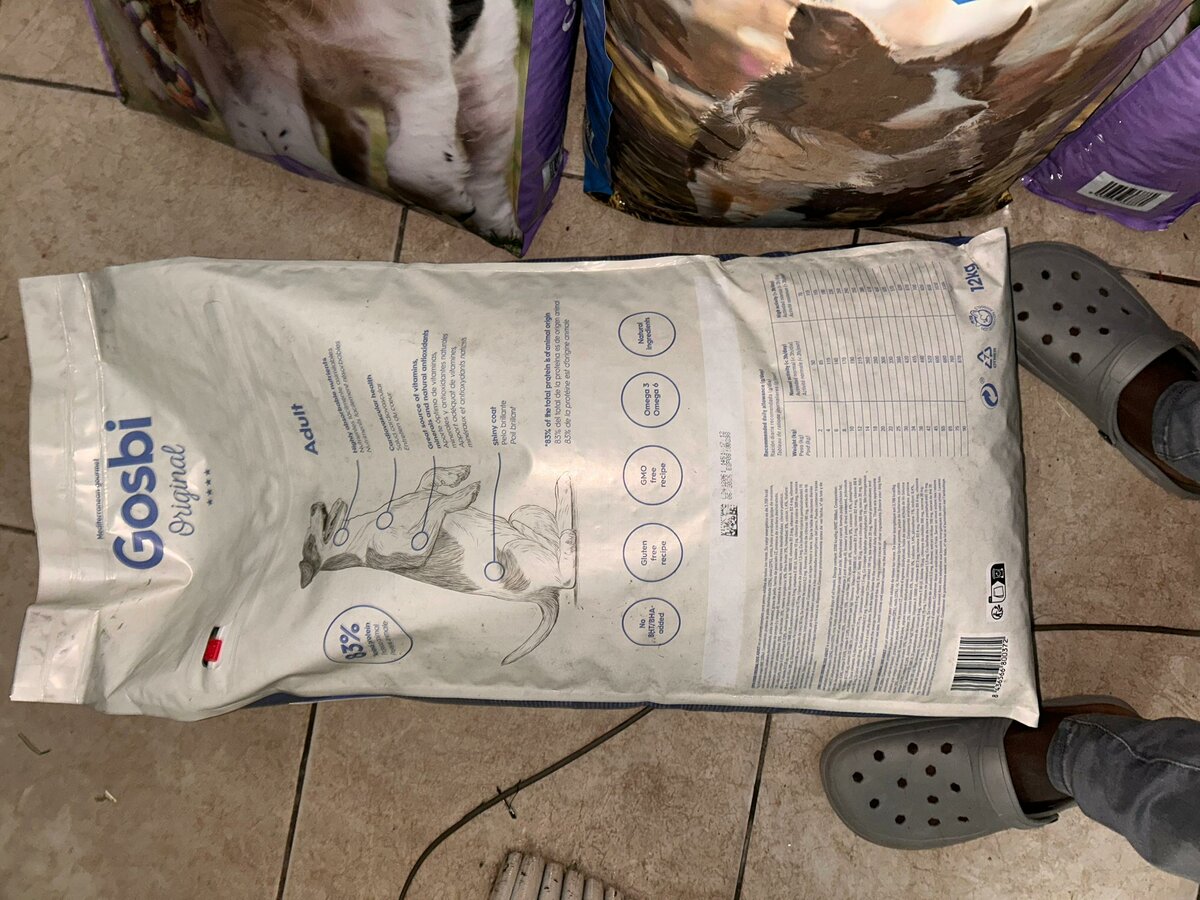 Croquettes pour chiens Gosbi