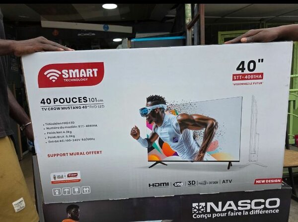 Téléviseur NASCO 40'' STT-400HA - SMART TV