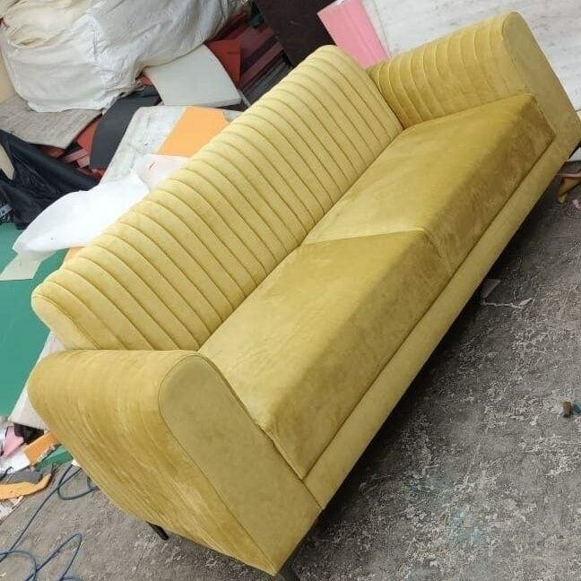 Canapé moderne en tissu velours