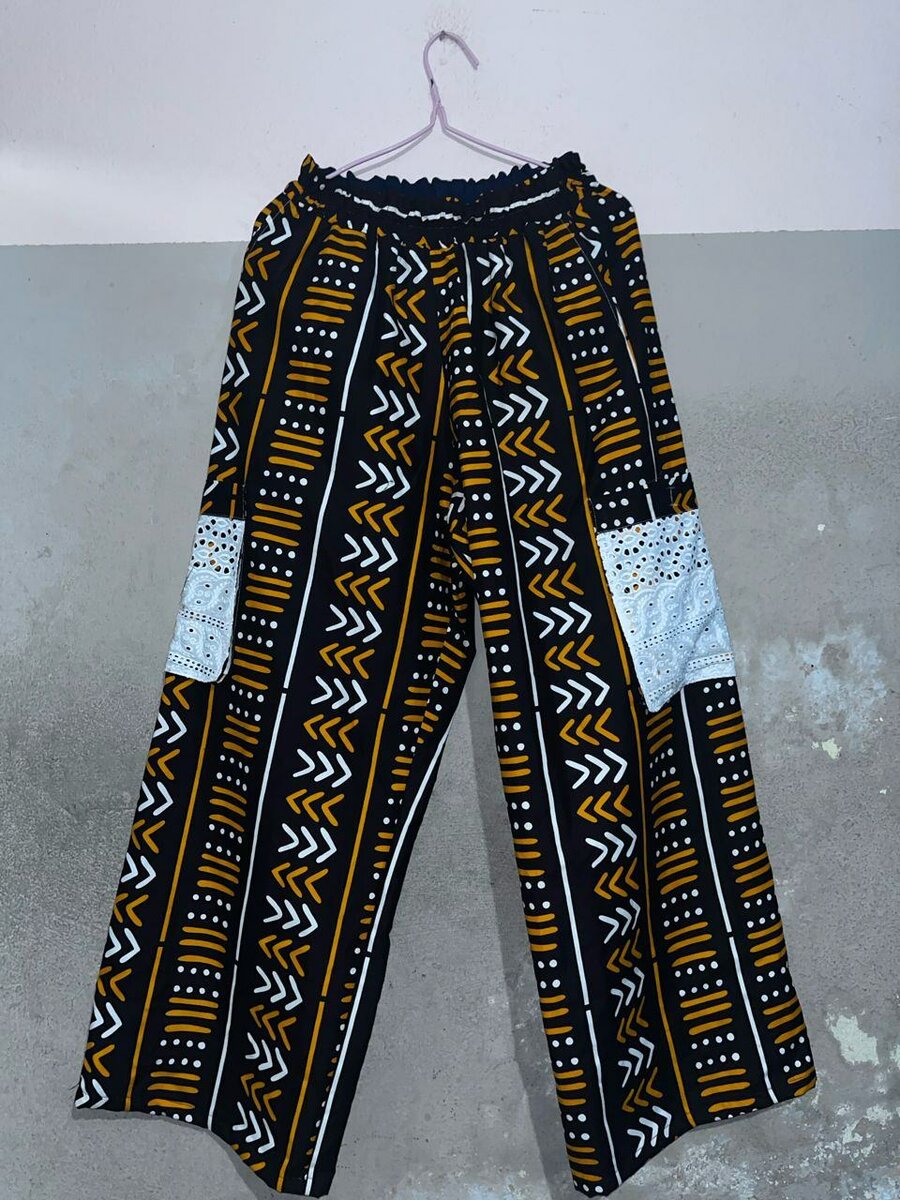 Pantalons ethniques imprimés