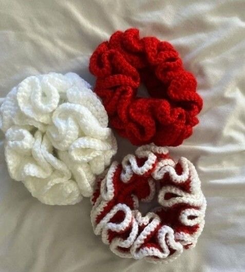 Chouchou fait main en laine