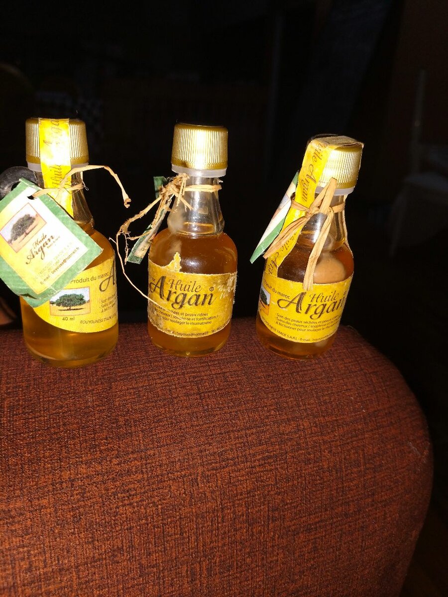 Huile d'Argan Pur Bio du Maroc