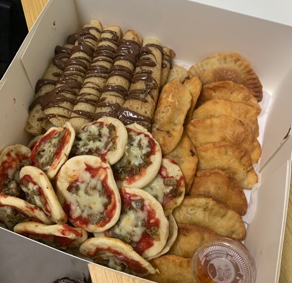 Assortiment de snacks savoureux