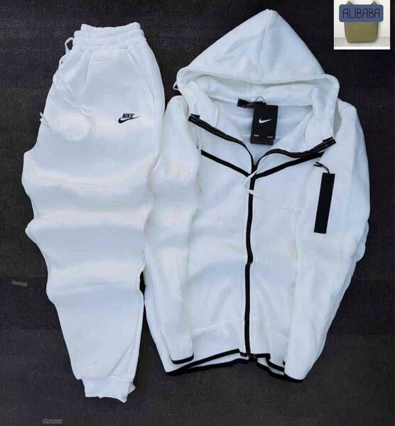 Ensemble survêtement Nike blanc homme
