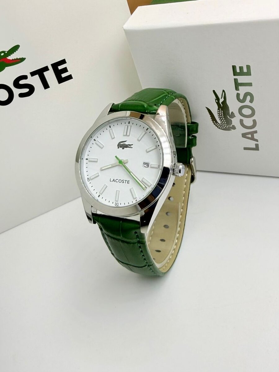 Montre Lacoste homme en cuir