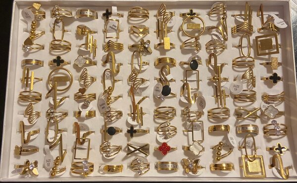 Bague en or élégante