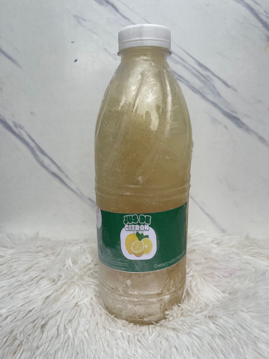 Jus de citron naturel 1L