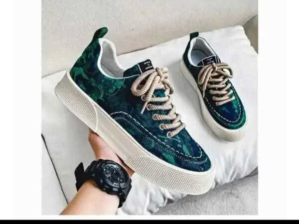 Baskets tendance en toile