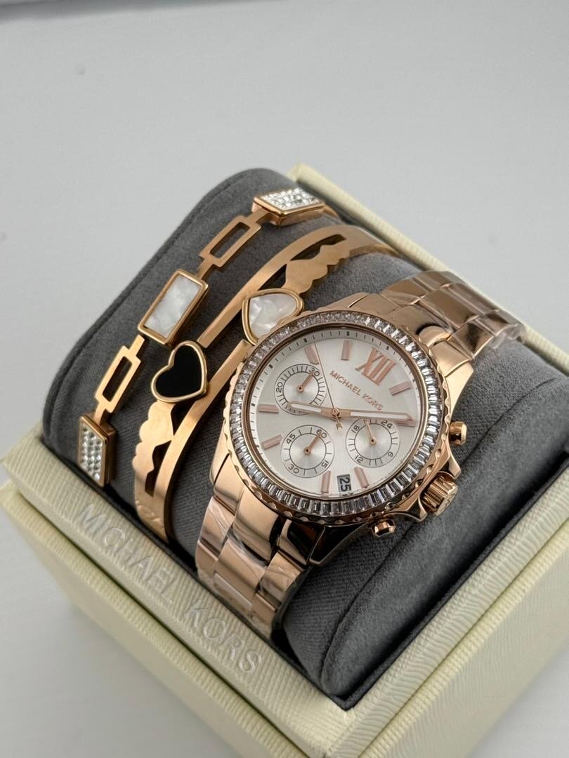 Montre Michael Kors en or rose