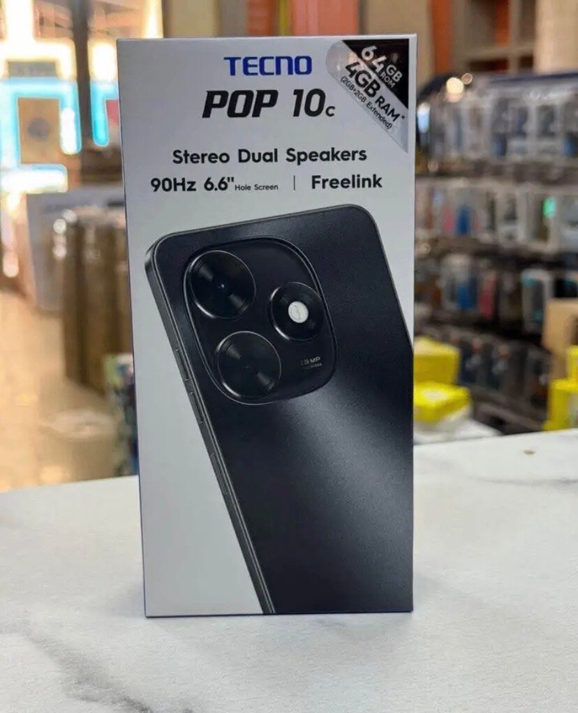 Tecno POP 10c Smartphone Débloqué
