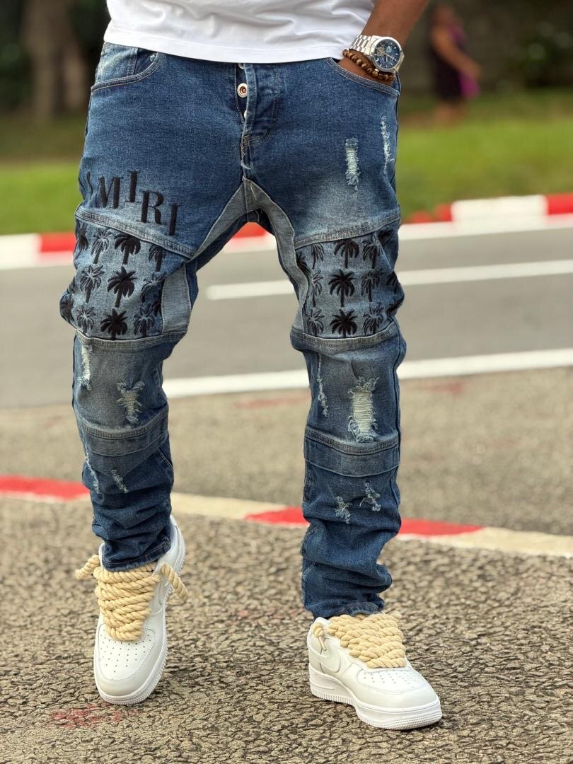 Jeans déchirés hommes urbains