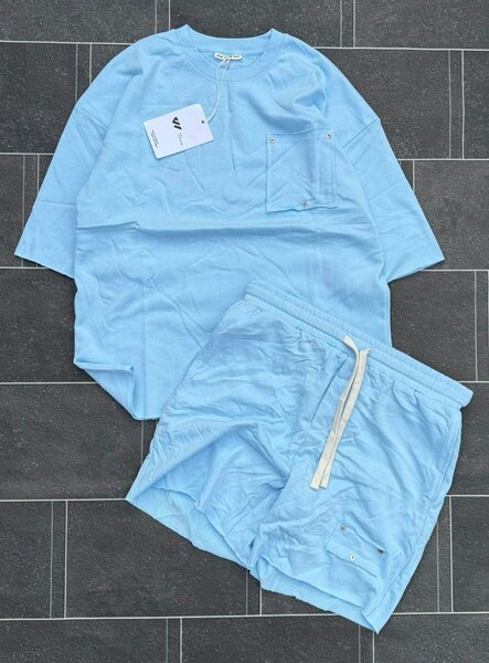 Ensemble survêtement homme bleu