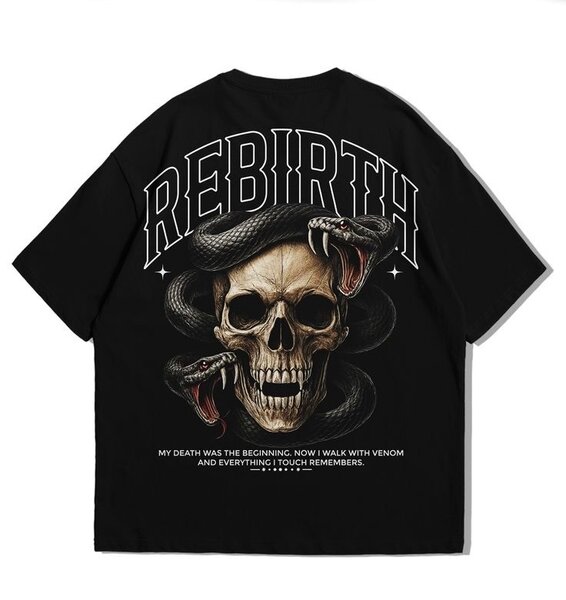 T-shirt Crâne Rebirth