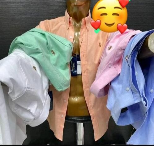 Chemises décontractées unisexes