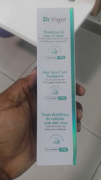 Dentifrice à l'Aloe Vera 150g
