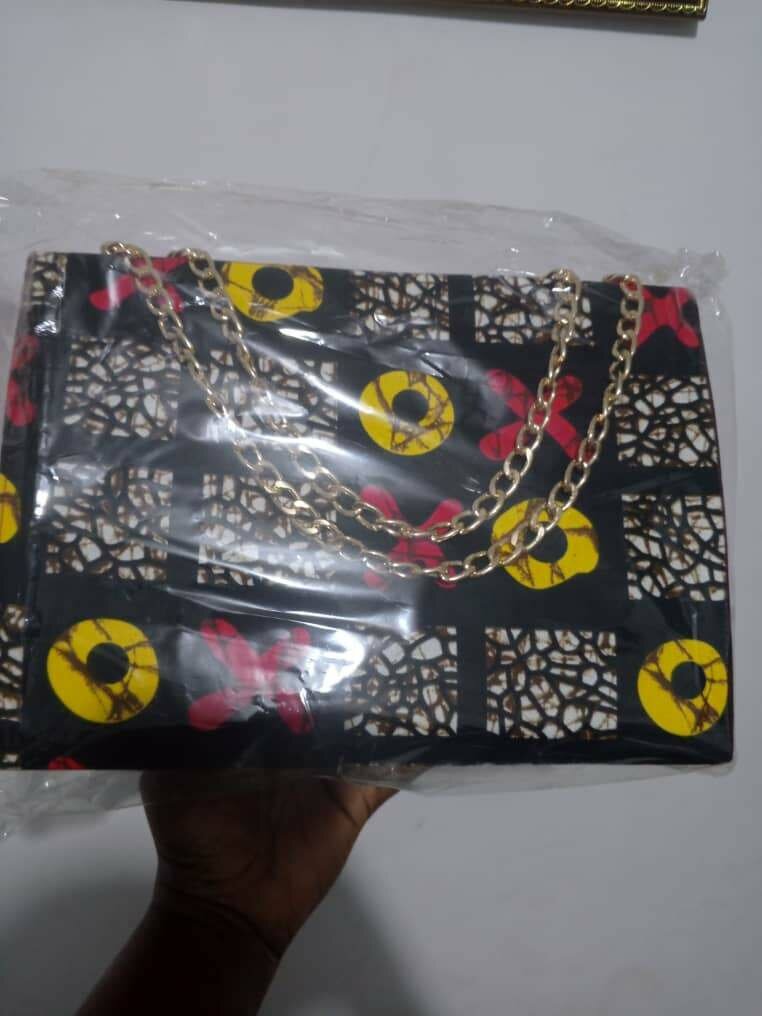 Sac à main coloré imprimé ethnique